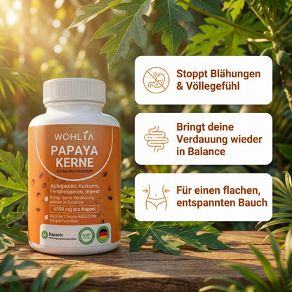 WOHLIA™ Papaya Kerne Komplex